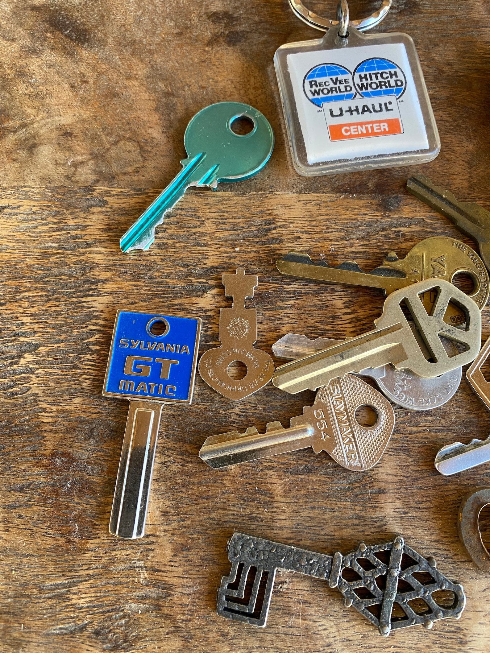Vintage Random Keys and Key Chains Lot 2 Etsy