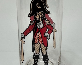 Vintage 1977 McDonald’s Captain Crook Collector Series Glass