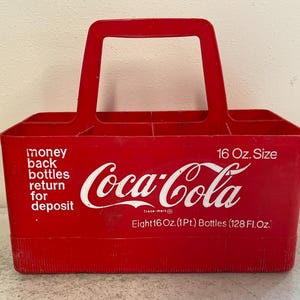 Vintage Coca-Cola 8 pack Carrier