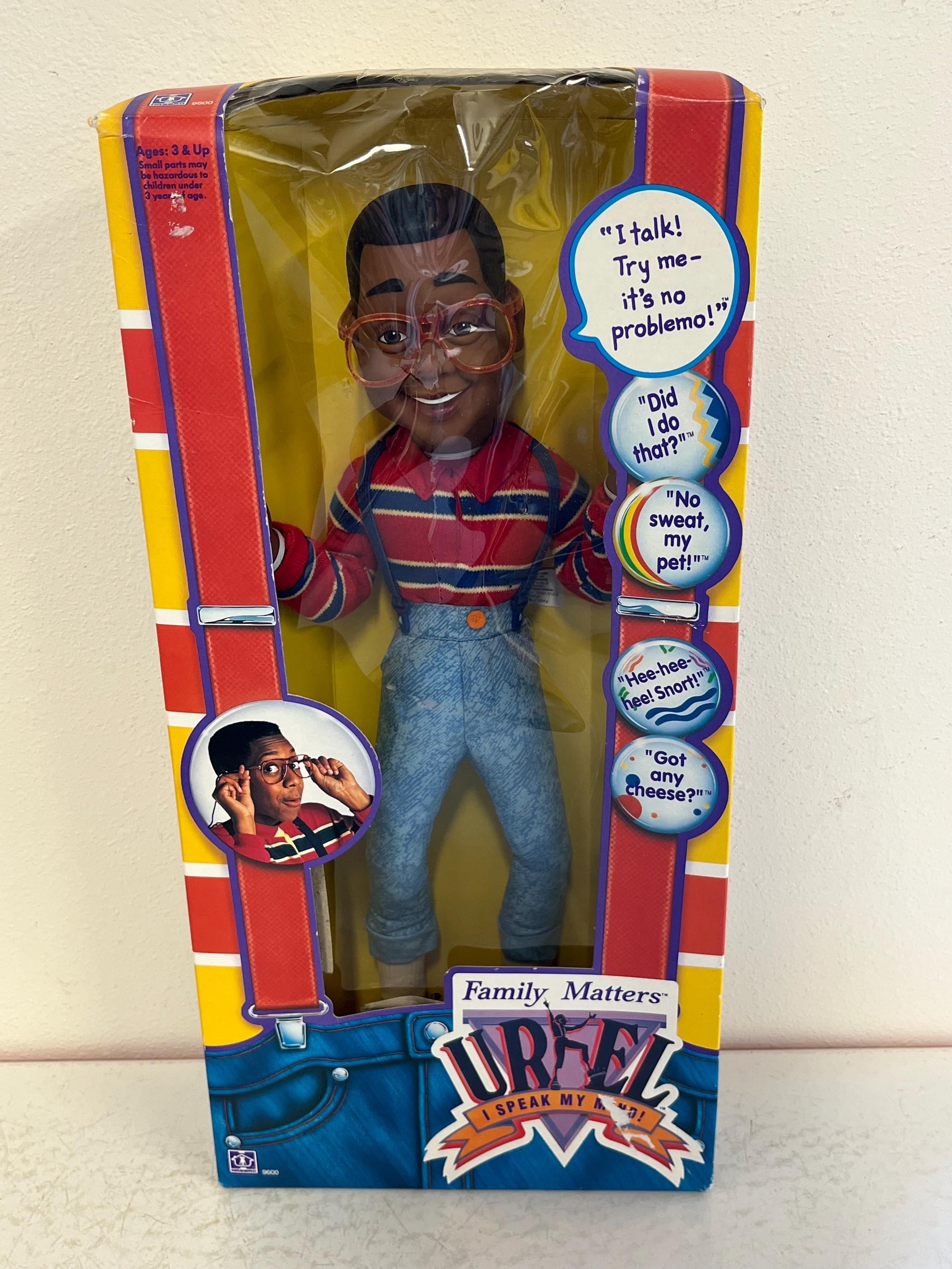 ヴィンテージ品‼️スティーブ・アーケル　トーキング・ドール‼️ Steve Urkel Doll - Etsy