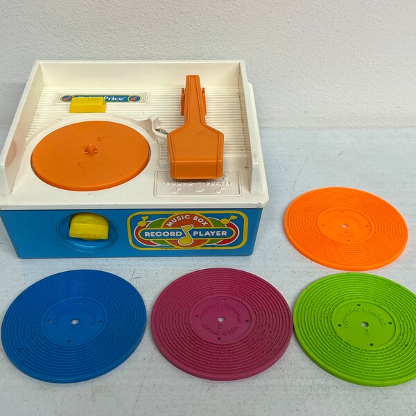 Fisher Price Record Player Vintage Etsy