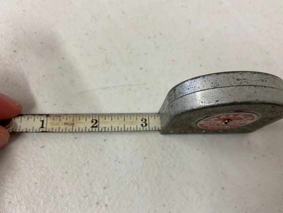 Vintage Walsco 6 Foot Metal Tape Measure Etsy Canada
