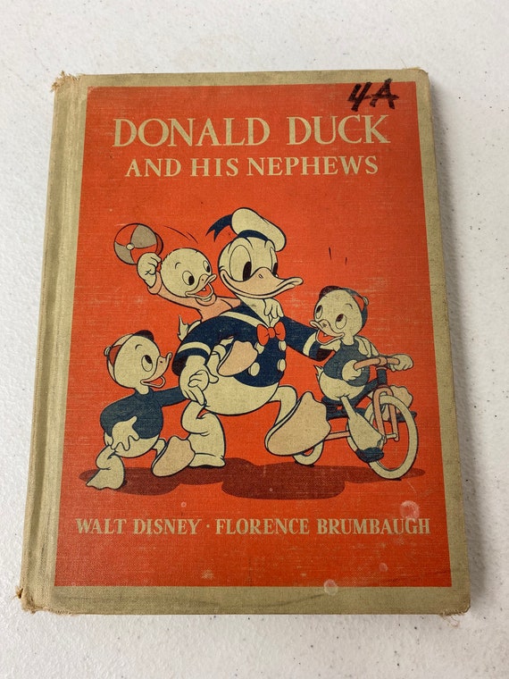 USヴィンテージ洋書　DONALD DUCK and HIS FRIENDS Donald Duck and His Friends by Jean Ayer, 1939 Walt Disney