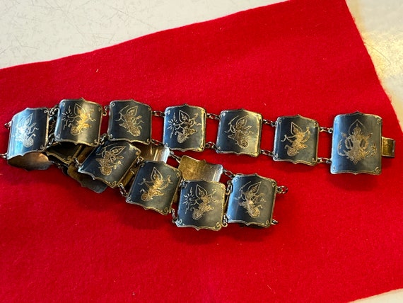 Vintage Sterling Metal Belt from Siam - image 1