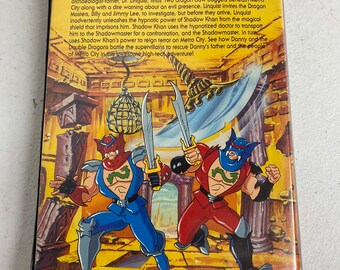 Vintage 1994 Double Dragon the Shield of Shadow Khan VHS