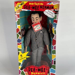Talking Peewee Herman Doll - Etsy