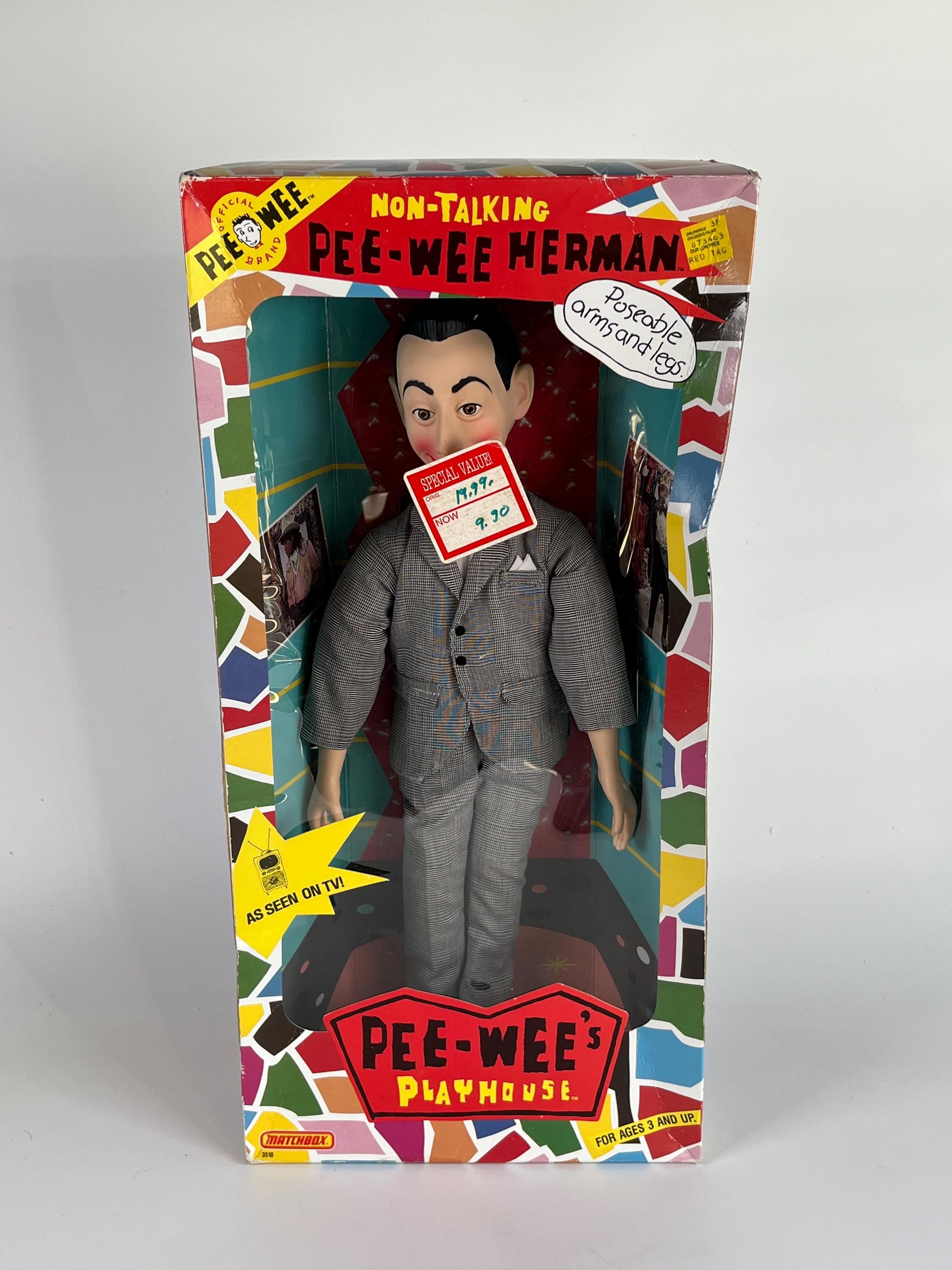Pee Wee Herman Talking Doll - Etsy
