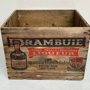 Antique Beer Crate, Vintage Whiskey Crate, W. KUEBLER'S and Sons