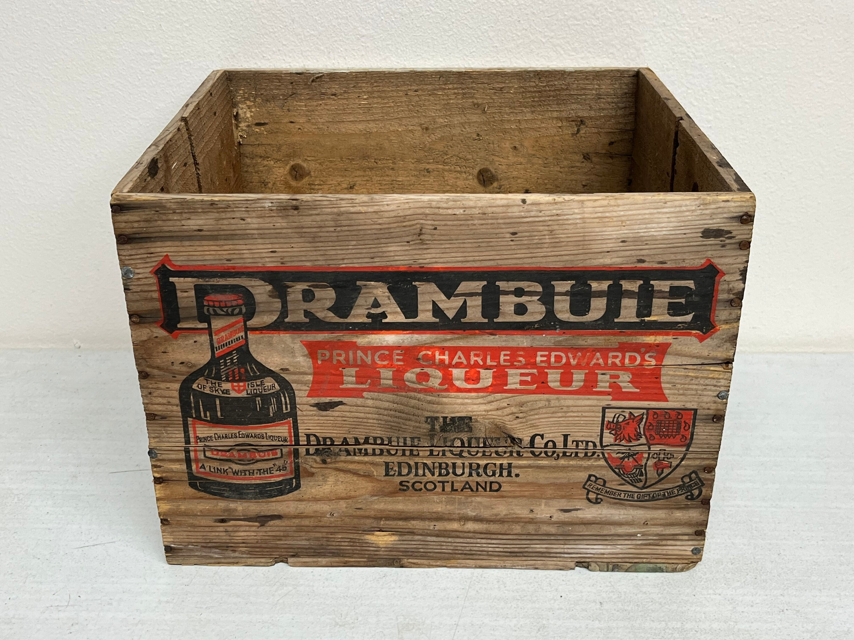 Make Your Own Whiskey Crate