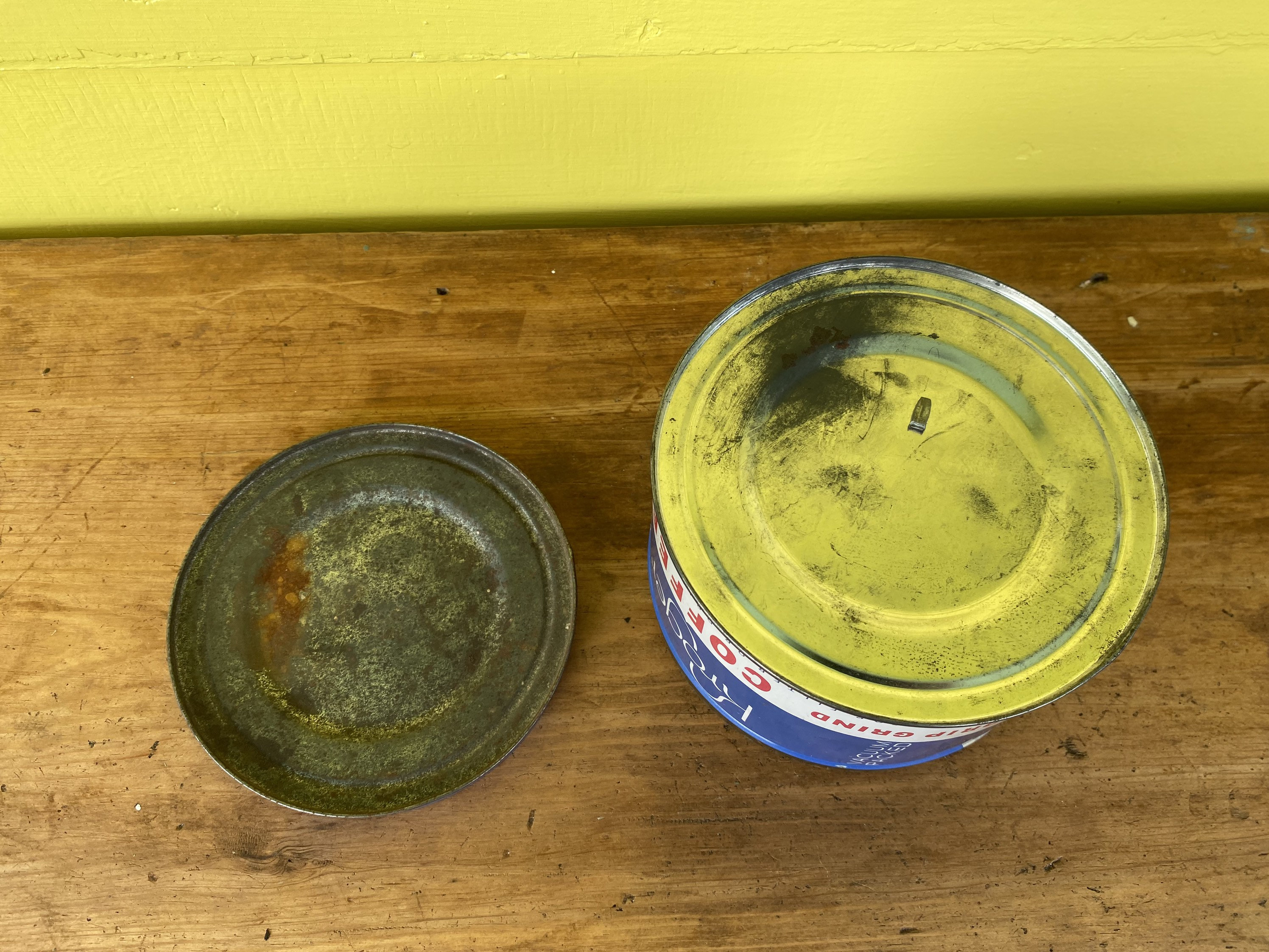 Vintage 1946 Kroger Drip Grind Coffee Tin with lid Etsy