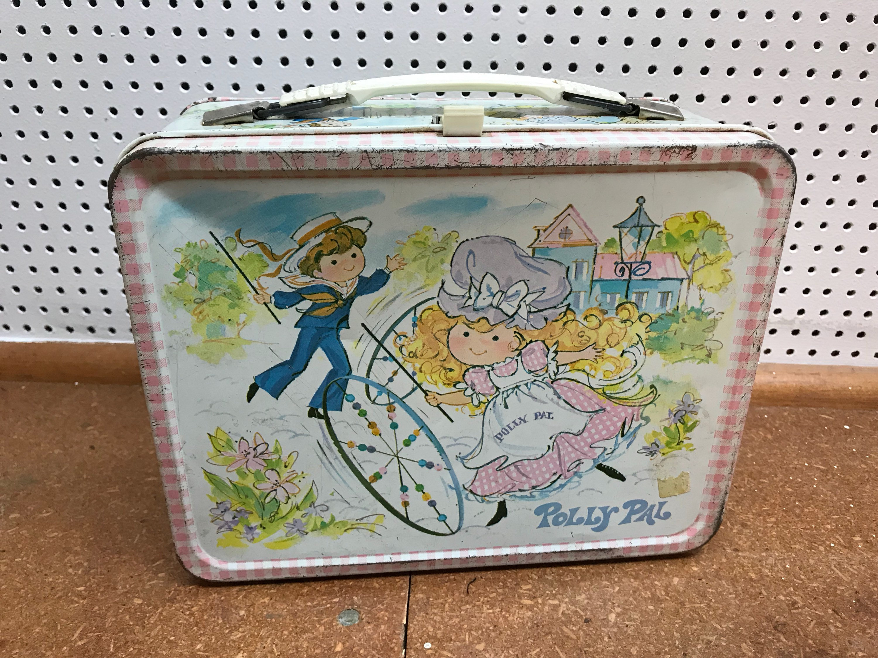 Vintage 1974 Polly Pal Metal Lunch Box by Thermos Co 