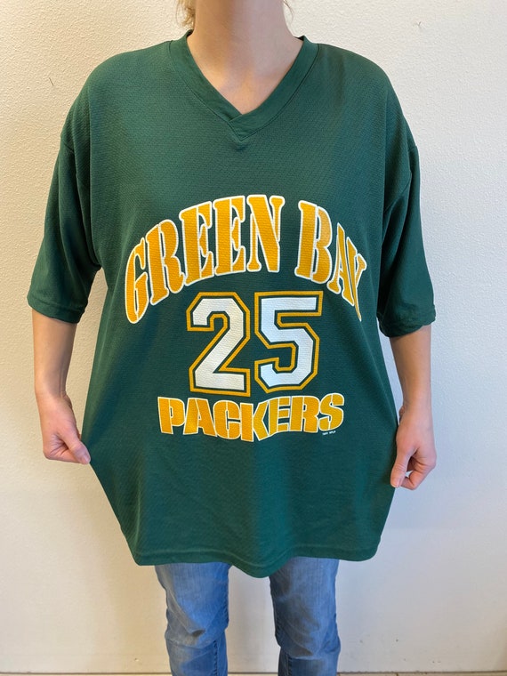 Vintage 1990s Green Bay Packers Levens 25 Jersey S