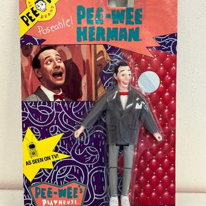 Vintage 1988 Matchbox Herman Toys Pee Wee Herman Pee Wees