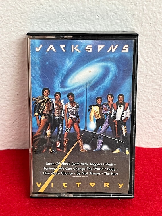 Vintage 1984 Jacksons Victory Audio Cassette Tape - Etsy