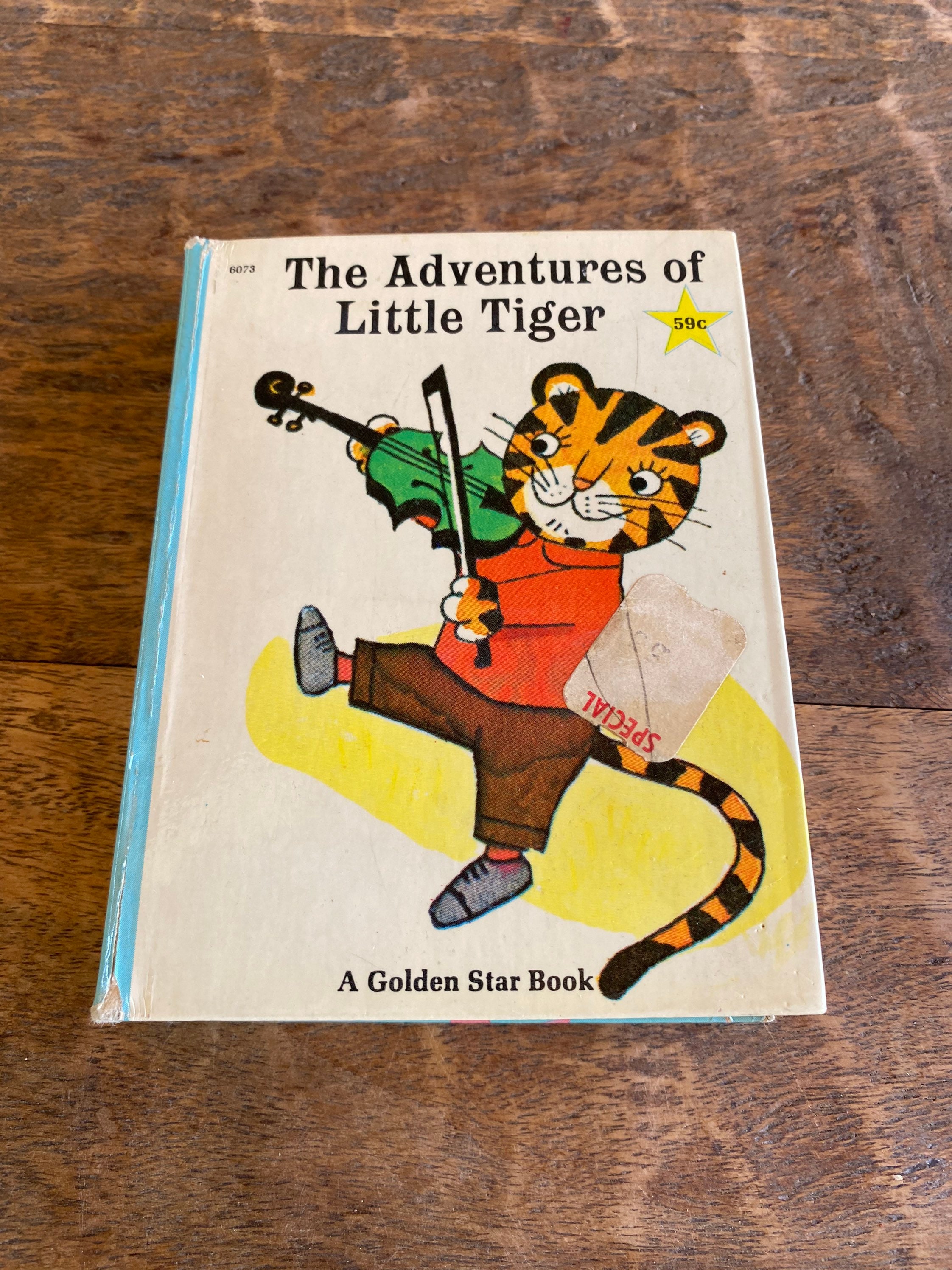 Rare Vintage 1965 The Adventures of Little Tiger by Marielle Sohier and Kathleen N Daly Children's Book