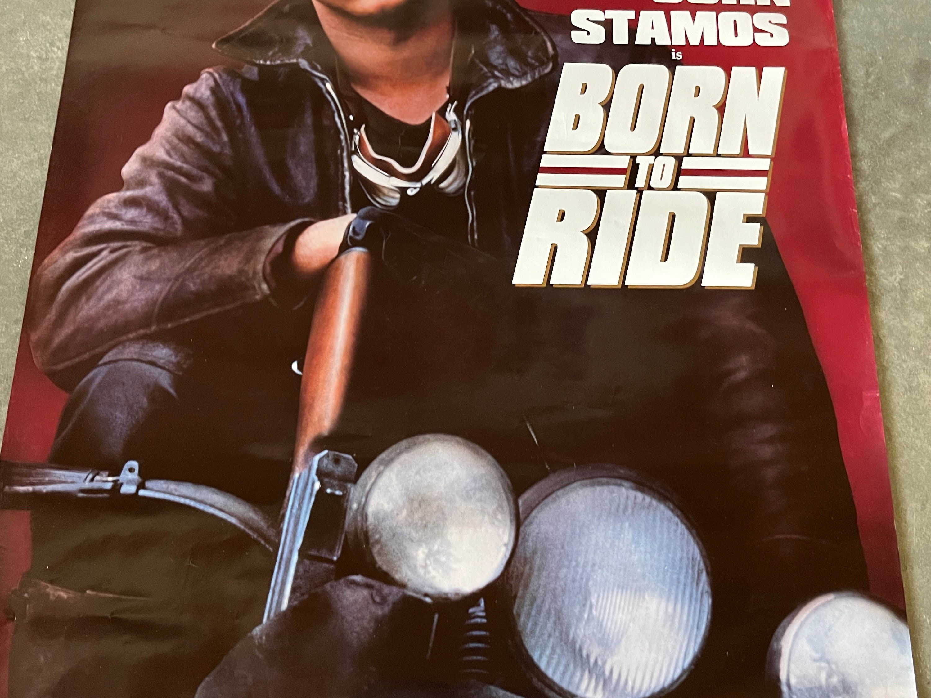 1991 Born to Ride Movie Poster John Stamos Warner Bros - Etsy