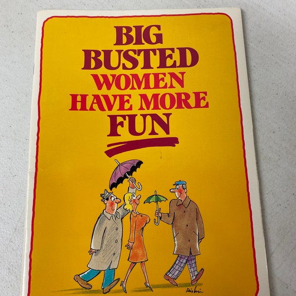 Vintage Adult Cartoon Book Etsy