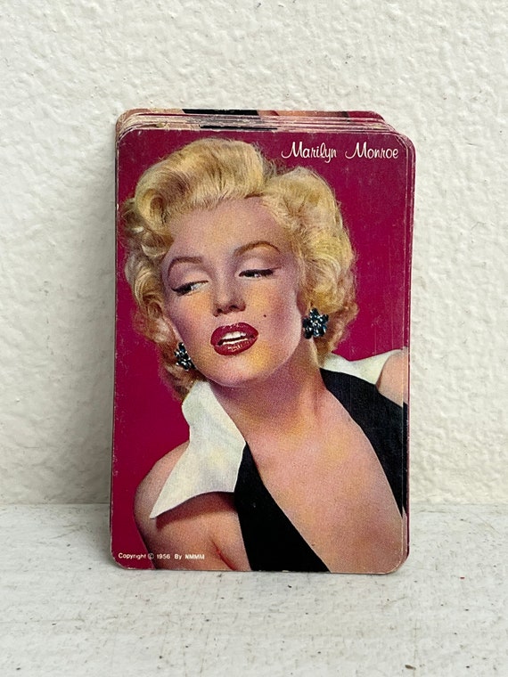 Vintage 1956 Marilyn Monroe Pin up Playing Cards by NMMM Full Deck