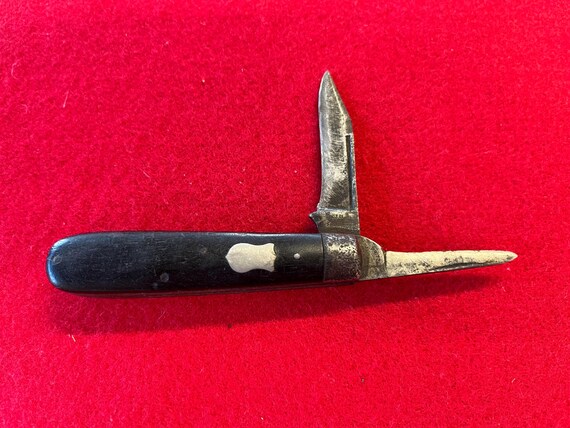 Antique J. Pritzlaff Worn Double Blade Pocket Knife Milwaukee - Etsy