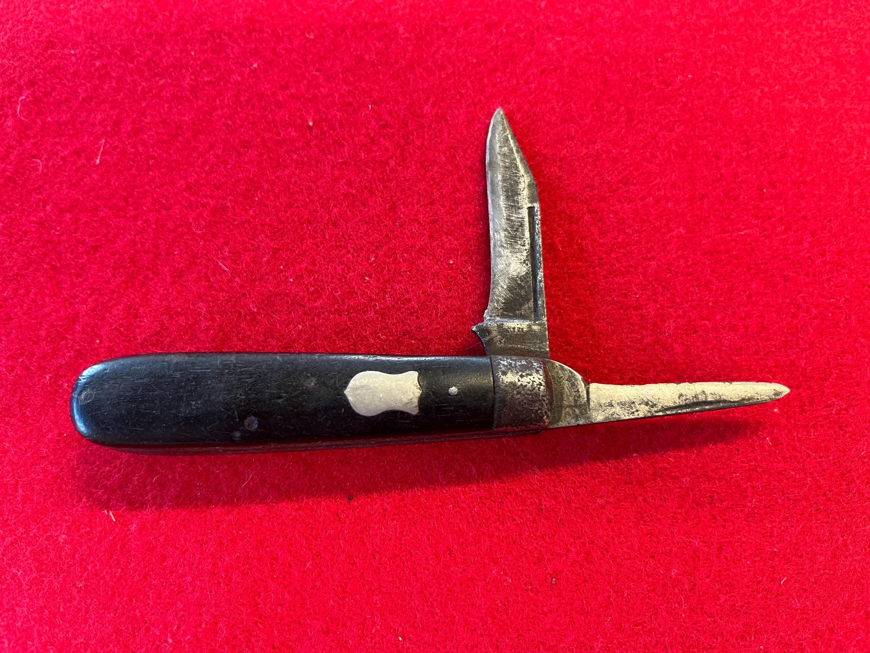 Antique J. Pritzlaff Worn Double Blade Pocket Knife Milwaukee - Etsy