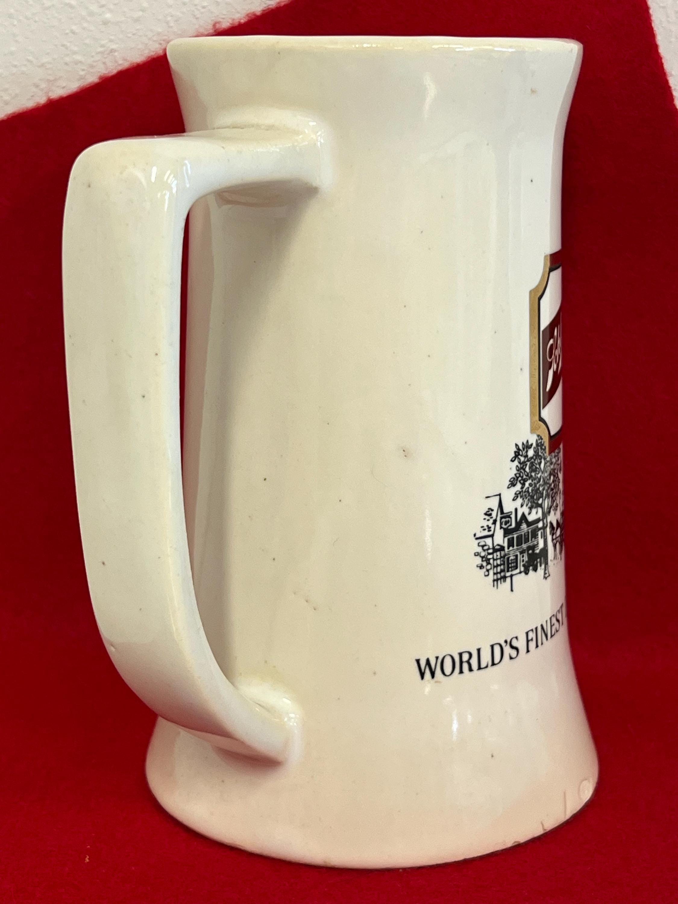 ユースホステルシール　1966 三宅茂福 Vintage Schlitz Worlds Finest Draft Beer Mug Stein - Etsy