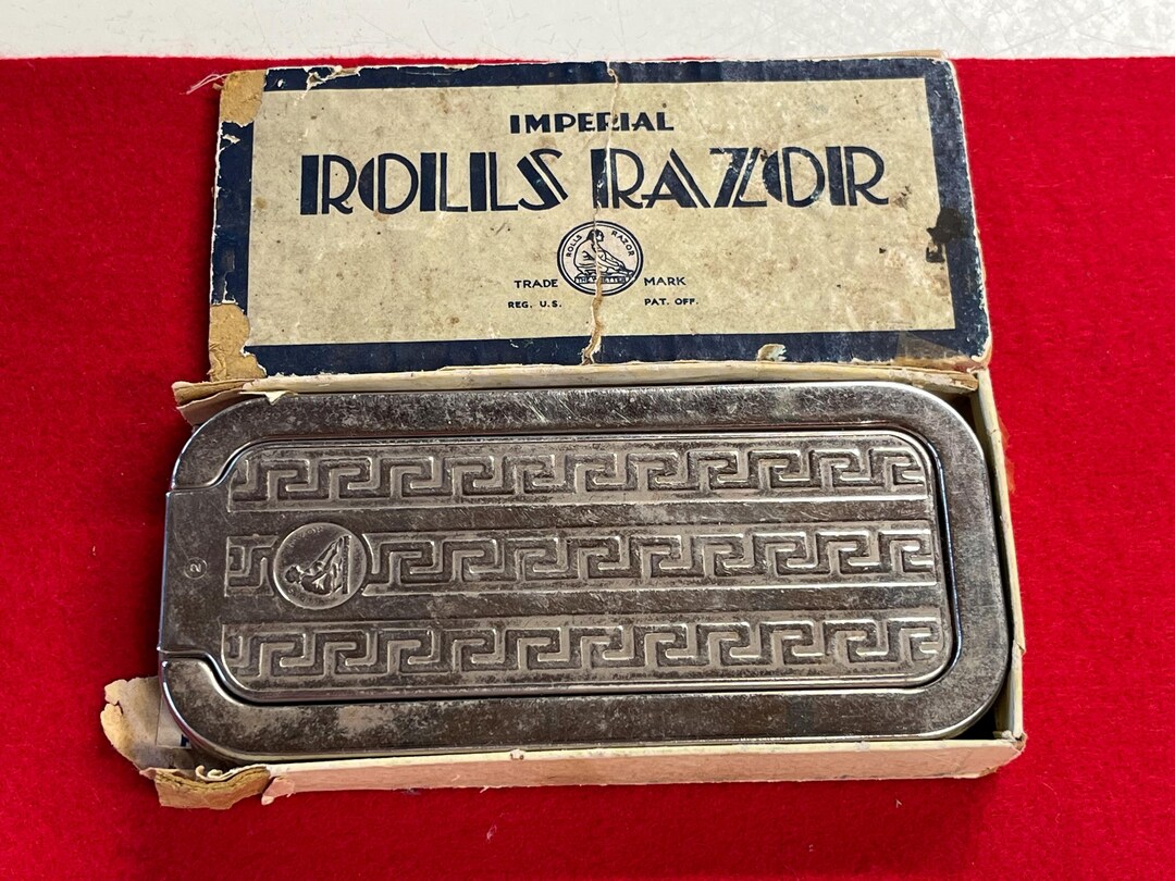 Antique 1927 Rolls Razor Set in Box - Etsy