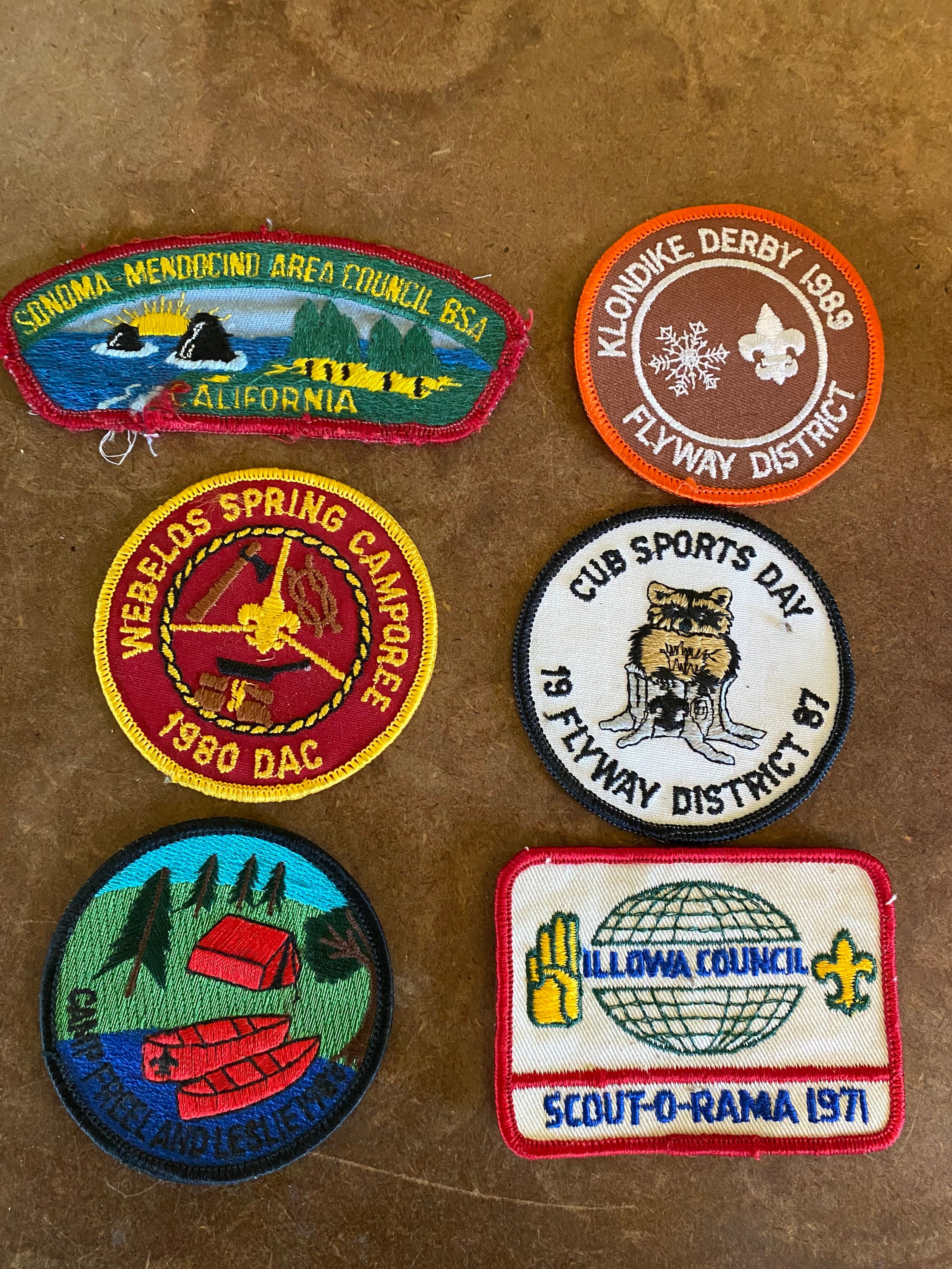 Vintage Boy Scout Set of Patches 1970s 80s 90s Etsy