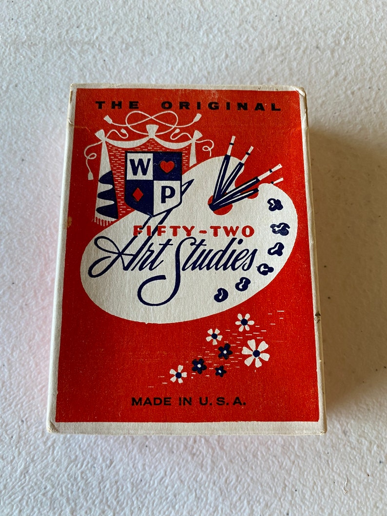 ADULT ONLY Vintage Fifty Two Art Studies Nude Pin Up Playing Cards SEALED Nos New Old Stock 