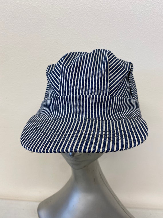 Vintage Train Conductors Hat by Broner 
