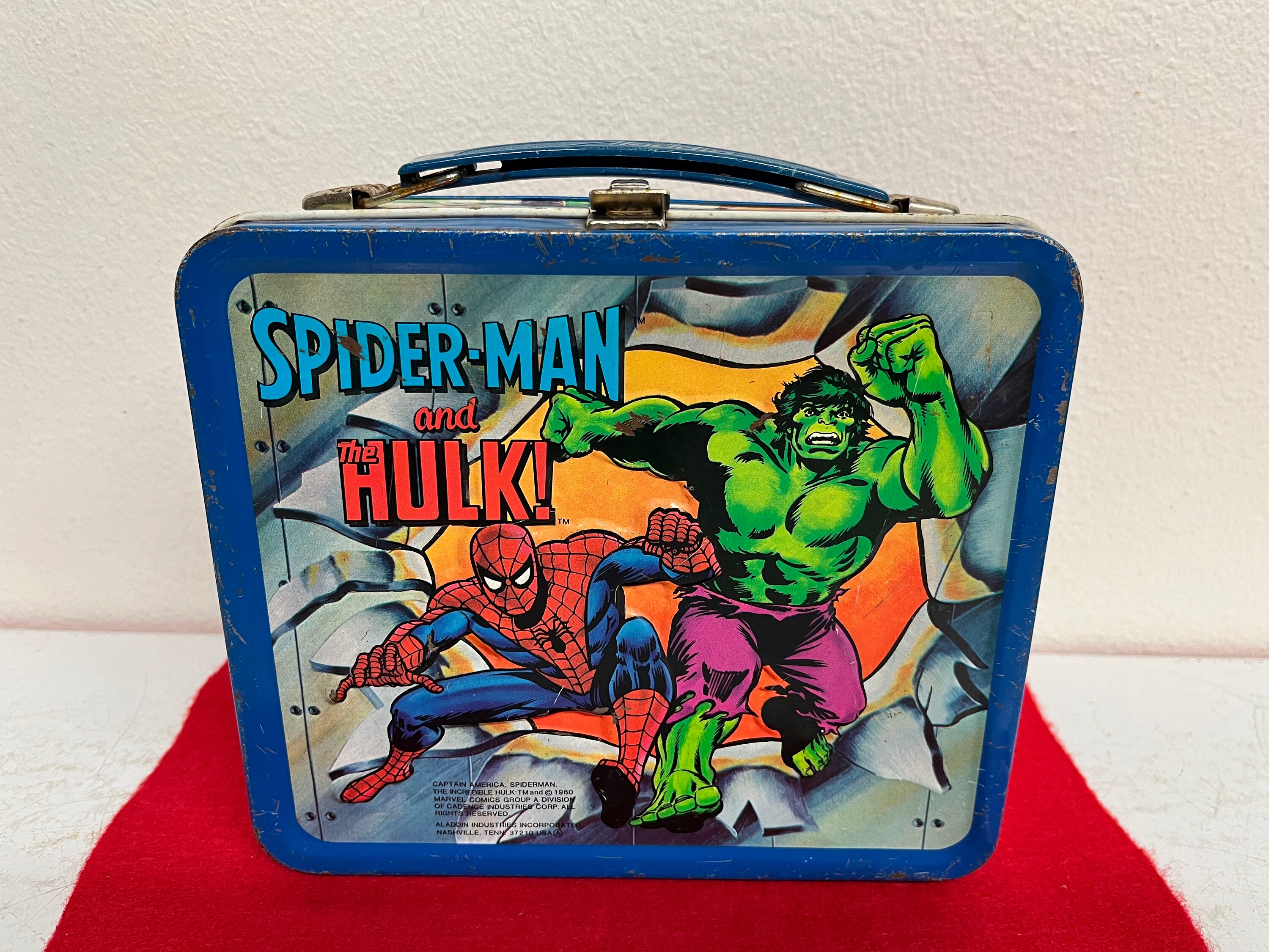 SPIDER-MAN Lunch bag avec boîte à lunch et tasse Spiderman