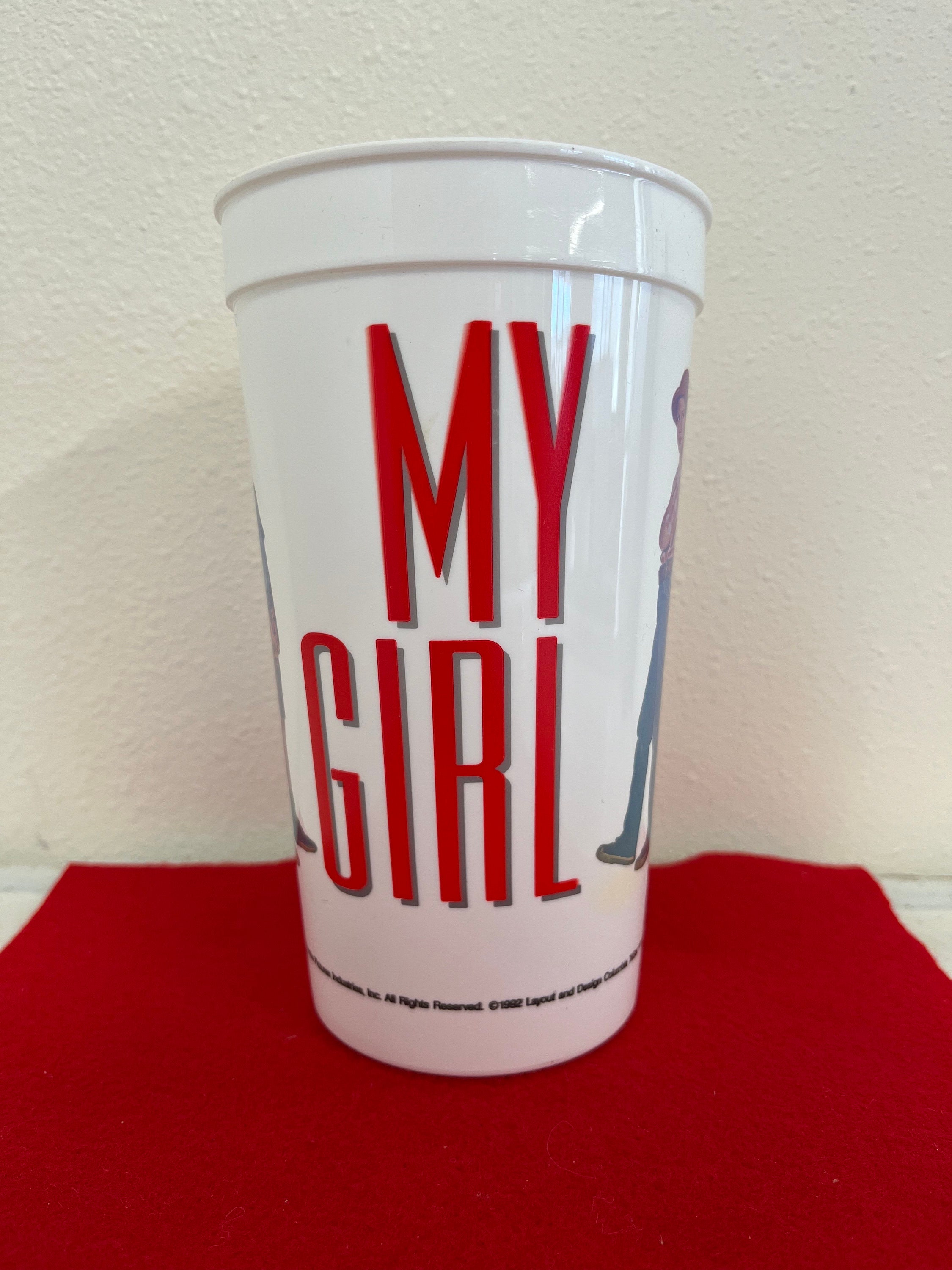 Vintage 1991 My Girl Movie Promo Cup