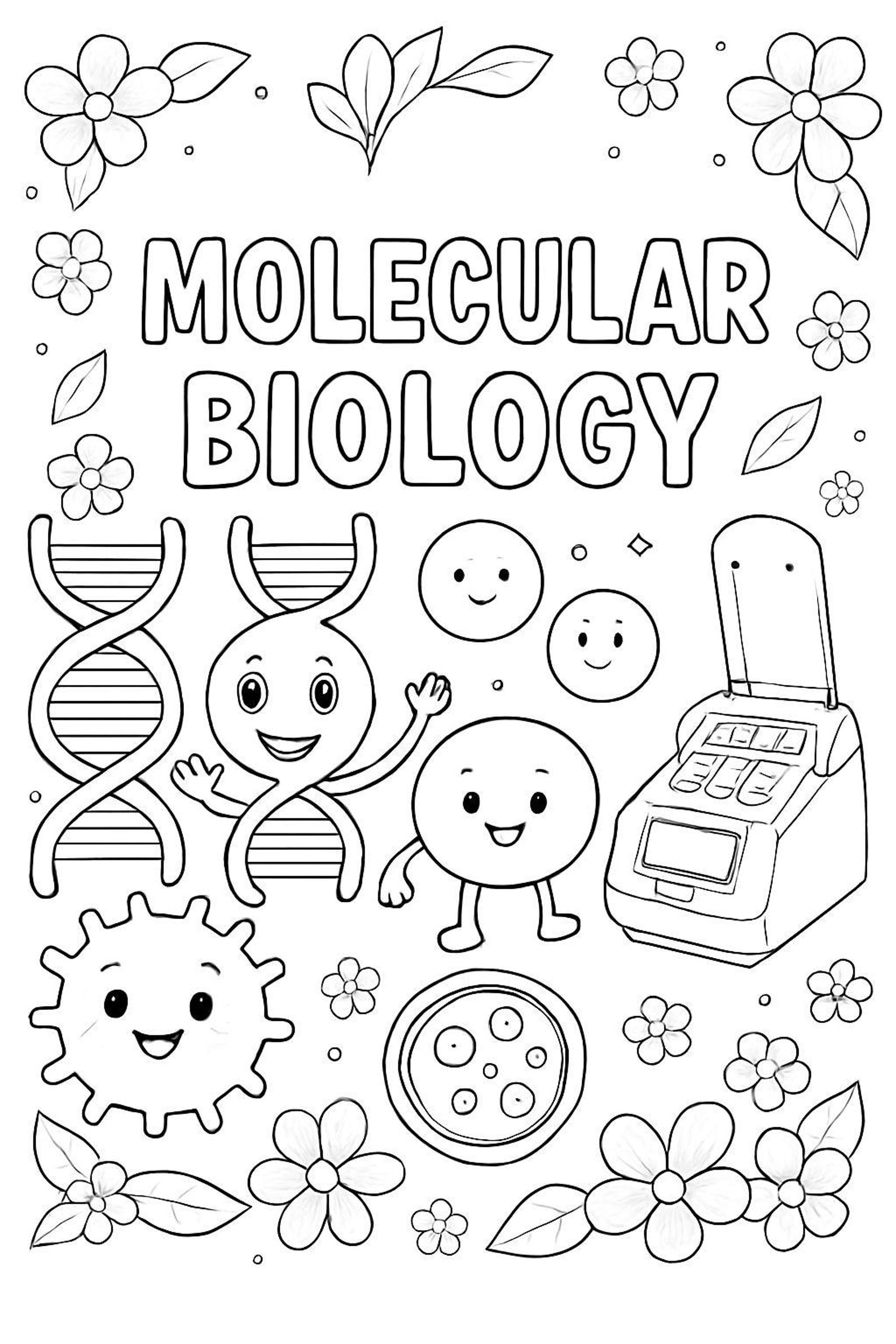 Printable Science Coloring Pages for Kids – STEM Activity Bundle ...
