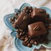 Dark Chocolate Dipped Espresso Caramels (4 or 10pc) 