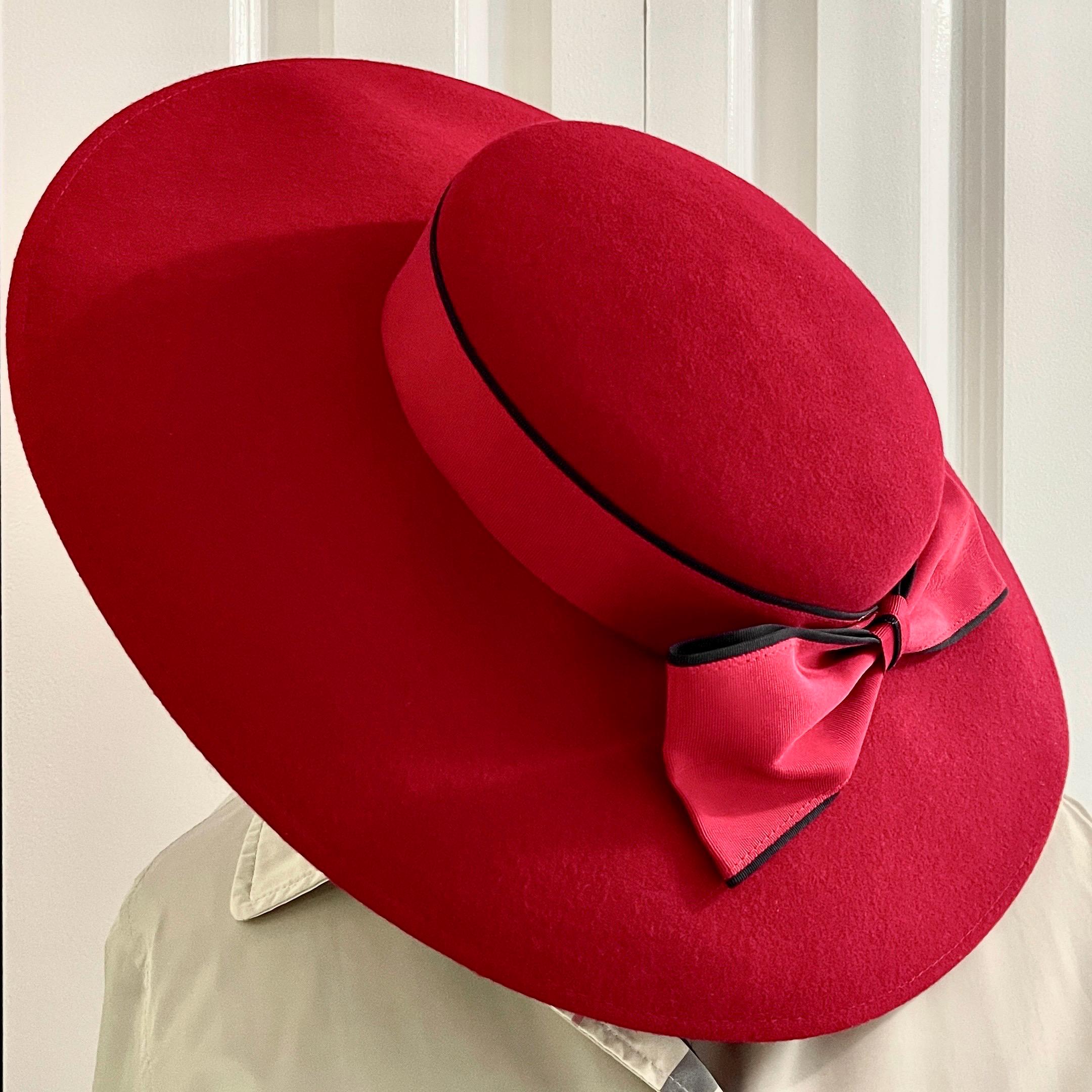 【新品未使用】COTTON SOFT HAT (WIDE) 70s Wide Brim Hat - Etsy