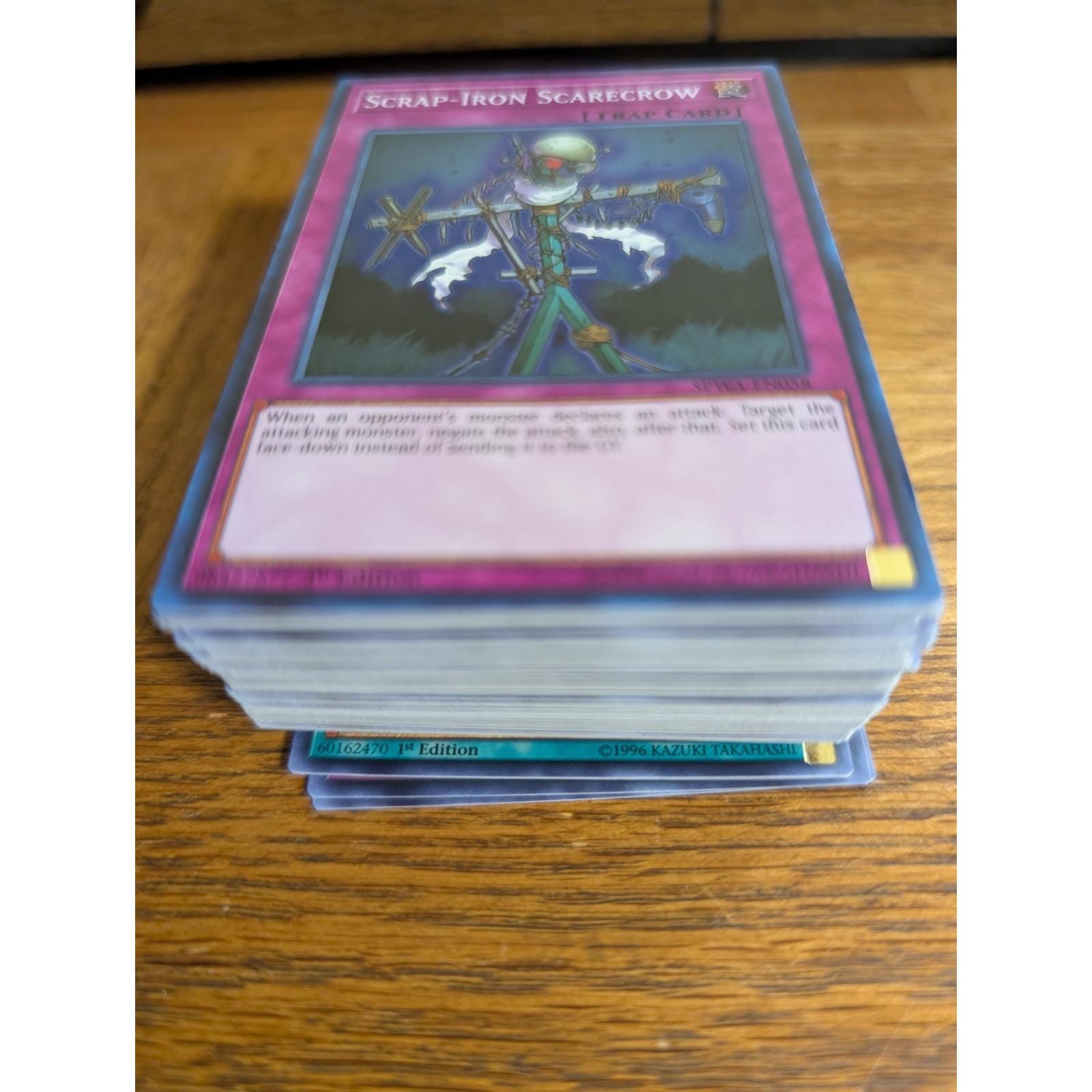 yugioh card scrap iron scarecrow Amazon.com: YU-GI-OH! - Scrap-Iron Scarecrow (SDSE-EN035) - Structure Deck:  Synchron Extreme - 1st Edition main image 0
