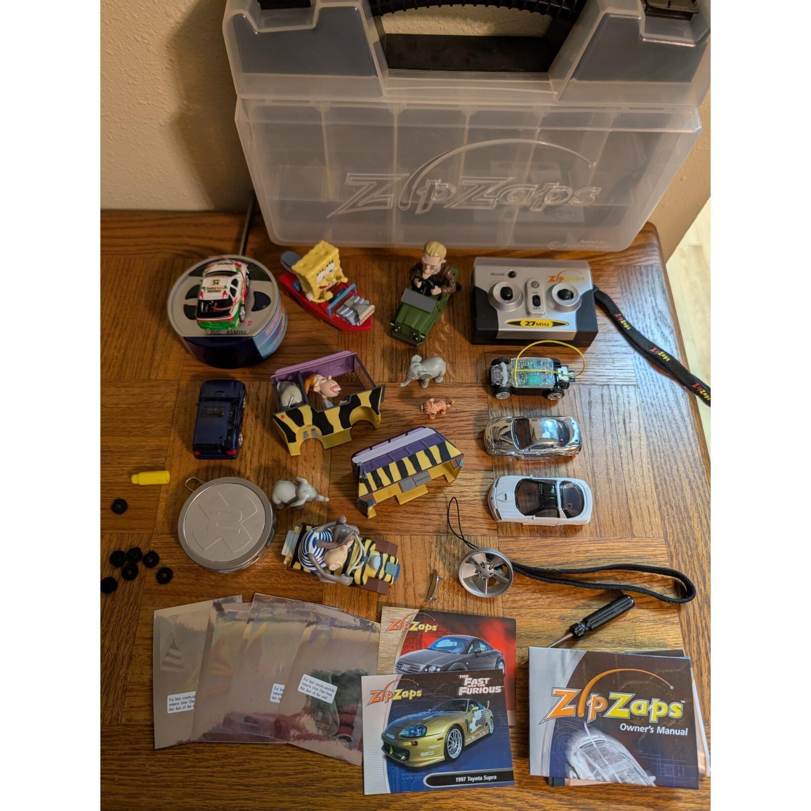 RADIO SHACK Zip Zaps Micro RC Case Parts Extra Cars Other Brands