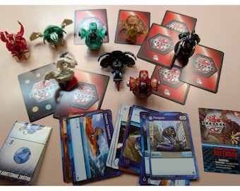 Bakugan Battle Brawlers Lot Helix Dragonoid Pyrus Gundalian Invaders Splight Dna
