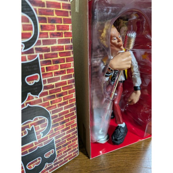 CBGB Johnny Rotten Sex Pistols Punx Club Maxx Badd Apple Figure Punk Rock  Club