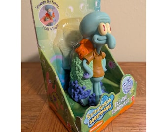 2000 Mattel Spongebob Squarepants Talking Octo Talks & Laughs