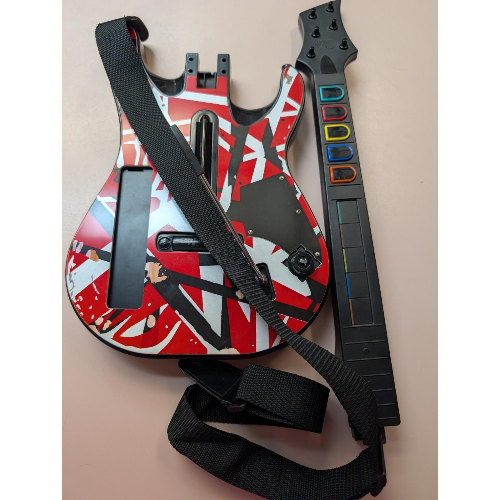 Van Halen Frankenstrat Guitar Hero Faceplate Guitar Van Halen