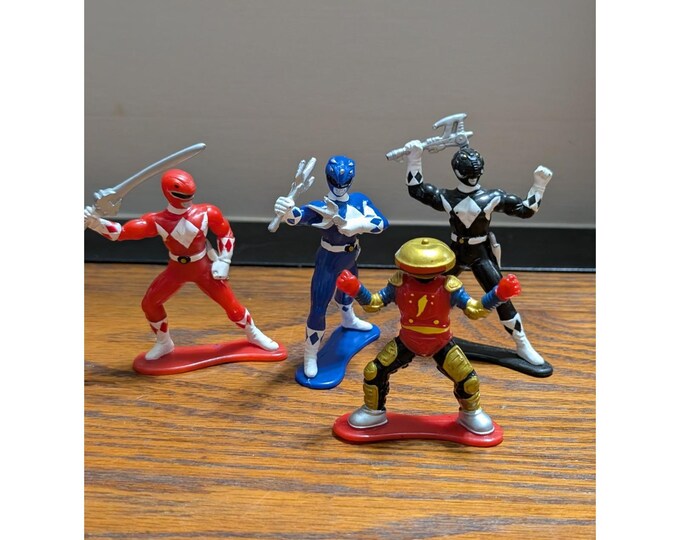Mini Morphin Power Rangers Bandai Mighty Morphin Power Rangers 1993-1994 PVC Mini Figures, 3-inch ...