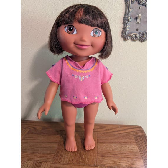 Dora the Explorer Dress and Style Dora Doll Nickelodeon Fisher