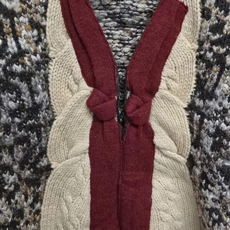 Anthropologie Field Flower Web And Loom Knit Cardigan Sweater Size S image 5