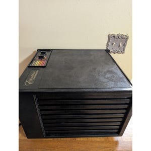 Deshidratador eléctrico de alimentos Excalibur de 9 bandejas con temporizador de 26 horas, automático, tal cual se vende.