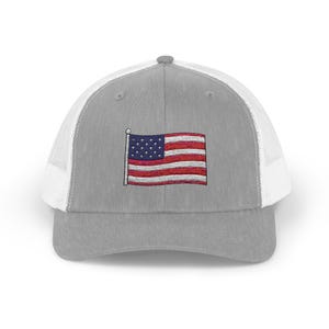 Patriotic Snapback Trucker Cap - Ideal for July 4th, Outdoor Events, Casual Wear, USA Pride, Summer Accessories