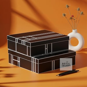Handgefertigte Knochen Inlay Box | Dekorativer Schmuck-Organizer Artisan Andenken Aufbewahrungsbox | Indisches Wohndekor | Modernes hölzernes Schmuckstück