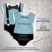Boy Baby Shower Invites Bowtie Invitations Blue Suspenders Invitation ...