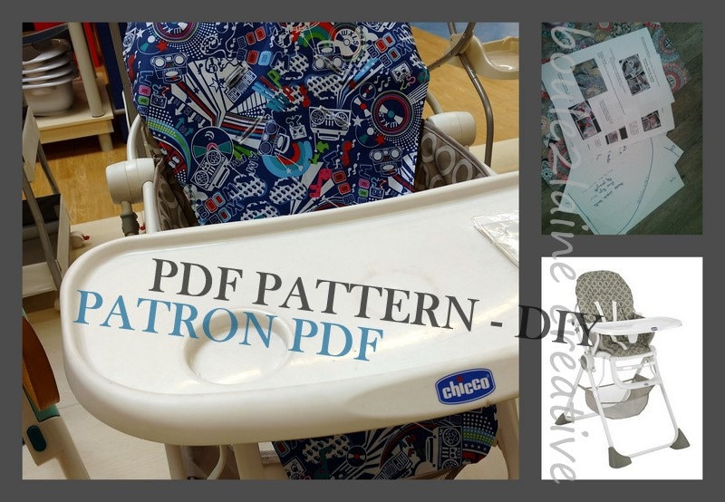 Pdf Pattern High Chair Cover Patron Et Tuto Pdf Housse Etsy Pdf Pattern High Chair Cover Patron Et Tuto Pdf Housse Etsy