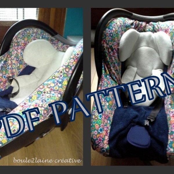 Car Seat Cover Sewing Patterns Etsy