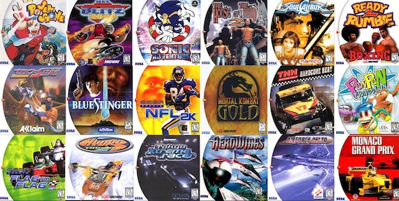 Dreamcast Reproduction Games 1pc Singles!